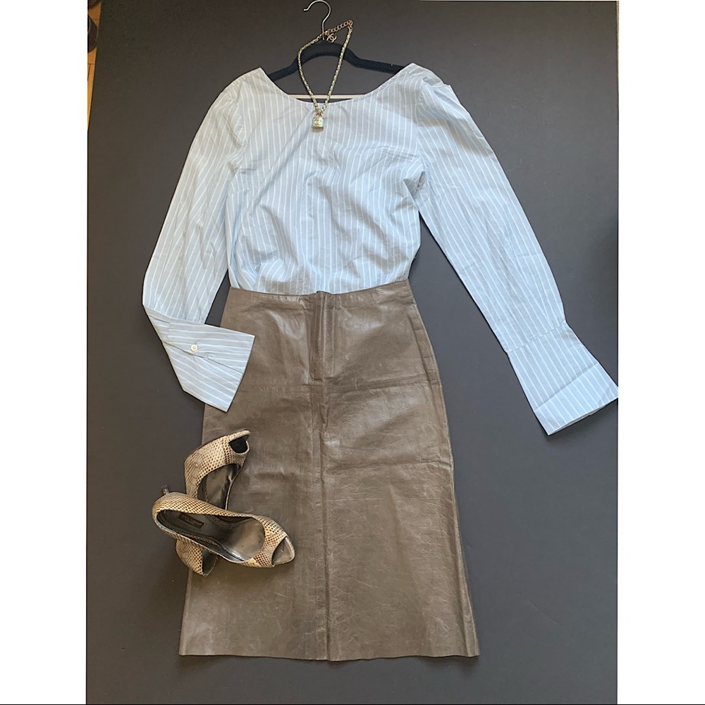 Pinstripe blouse